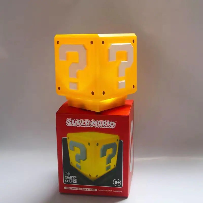 Mario LED Question Block Charging Table Lamp