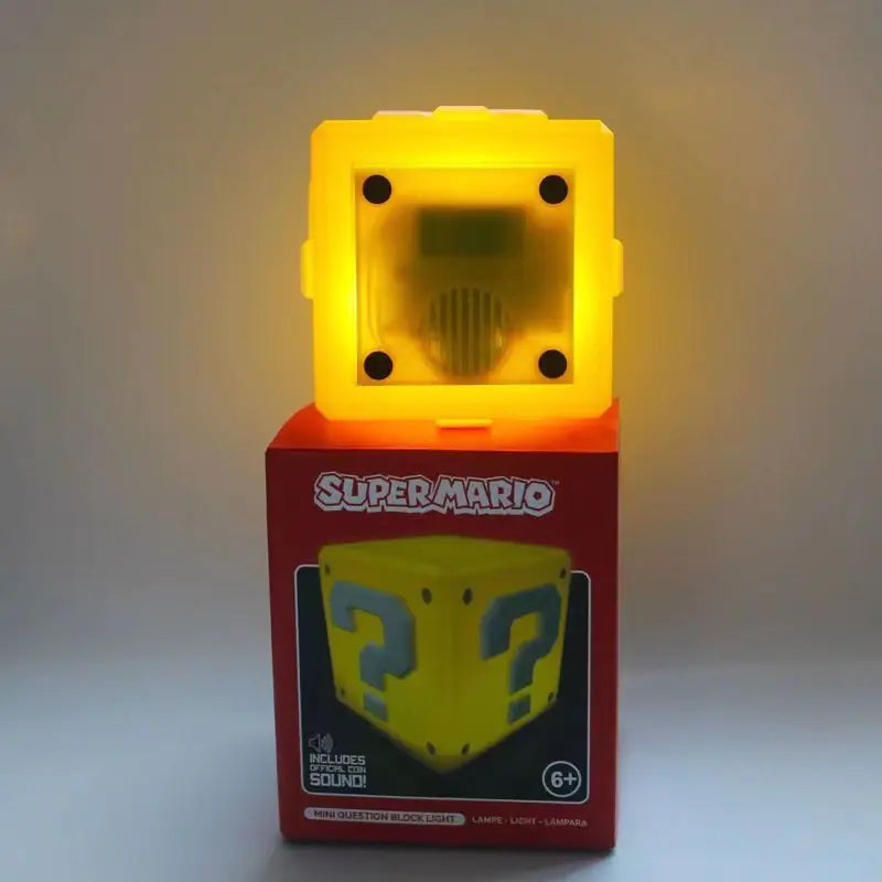 Mario LED Question Block Charging Table Lamp
