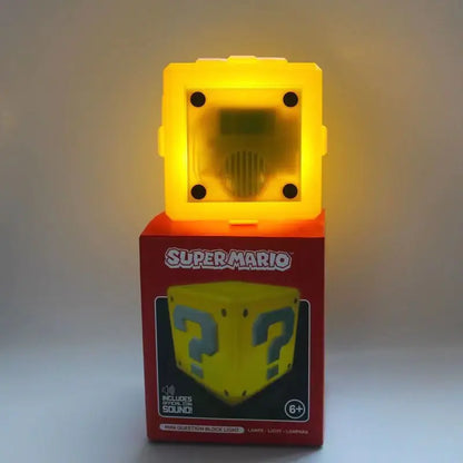 Mario LED Question Block Charging Table Lamp